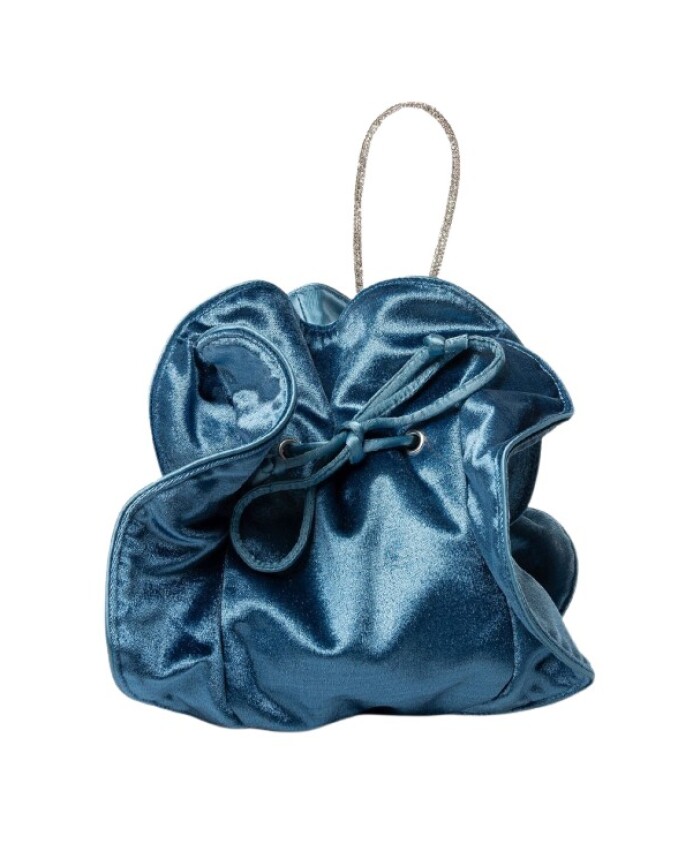 sac-seau-en-satin-bleu-avec-poignee-bijou