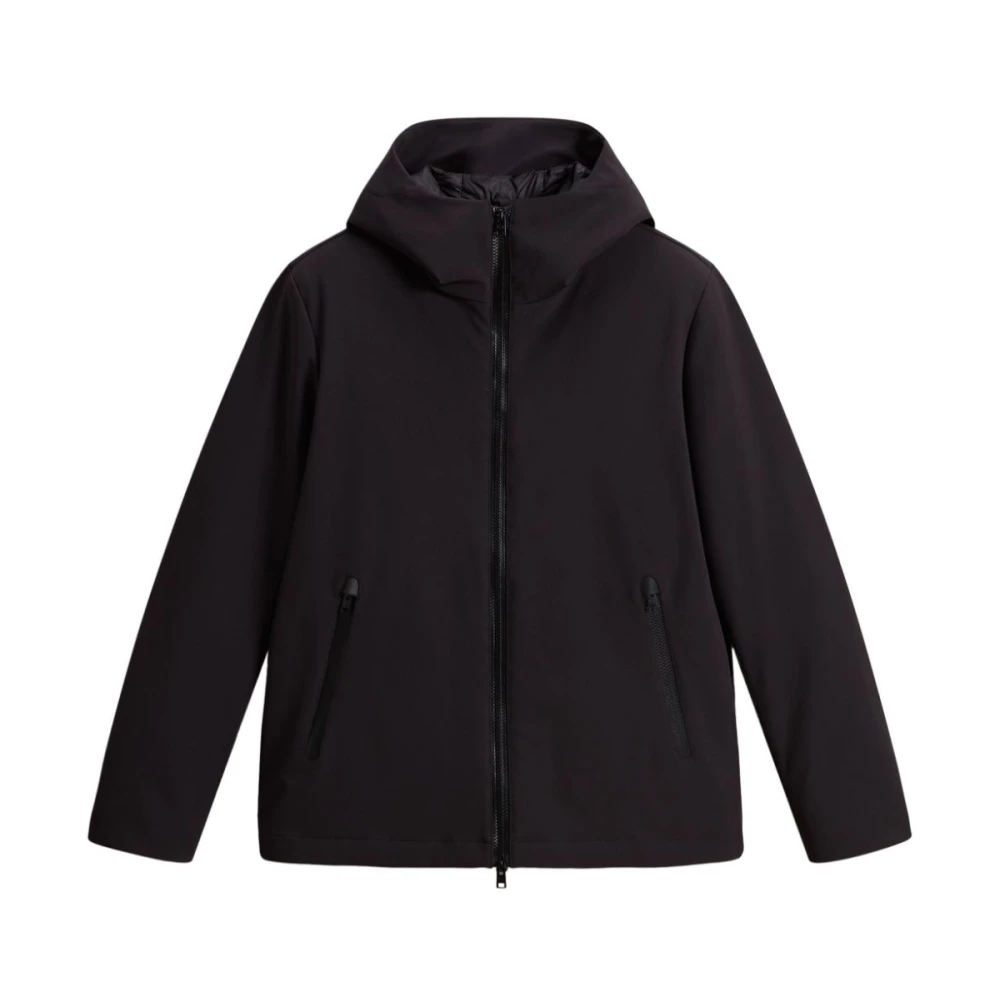 Woolrich Zwarte Winterjassen Black Heren