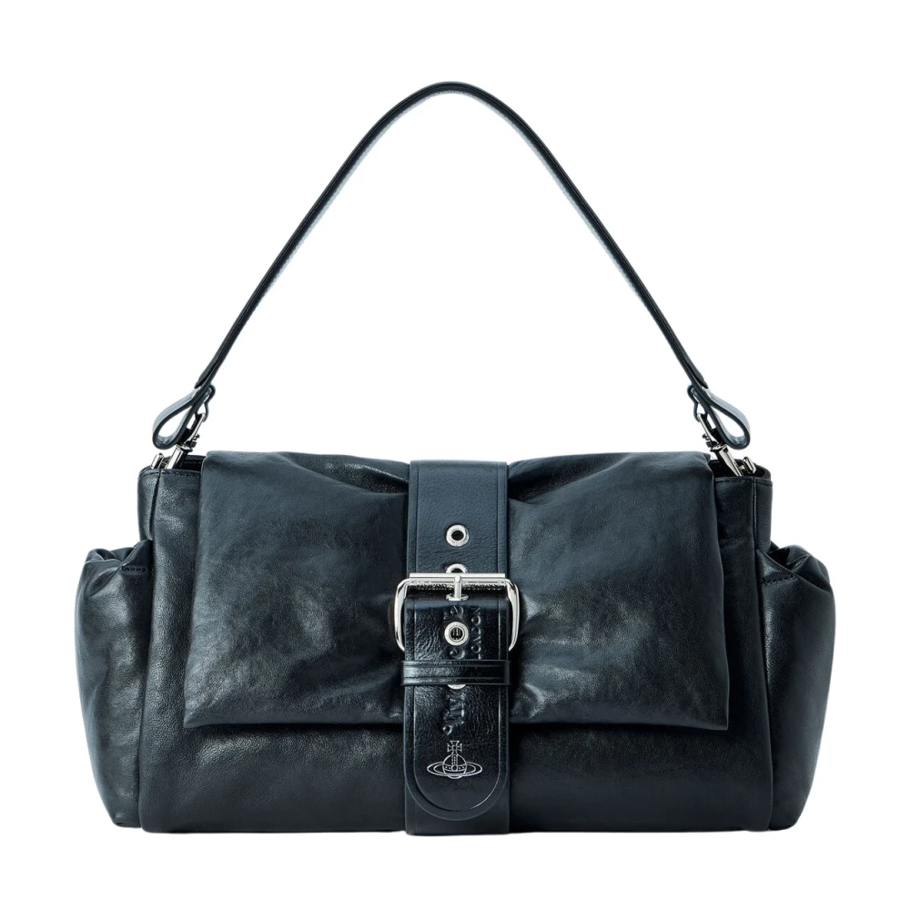 Vivienne Westwood , Shoulder Bags, Female, Black, One Size, Hazel Xl Treasure Handbag
