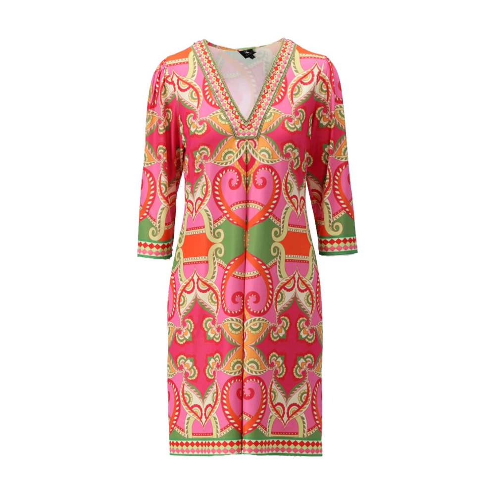K-Design Stijlvolle Jurk Multicolor Dames