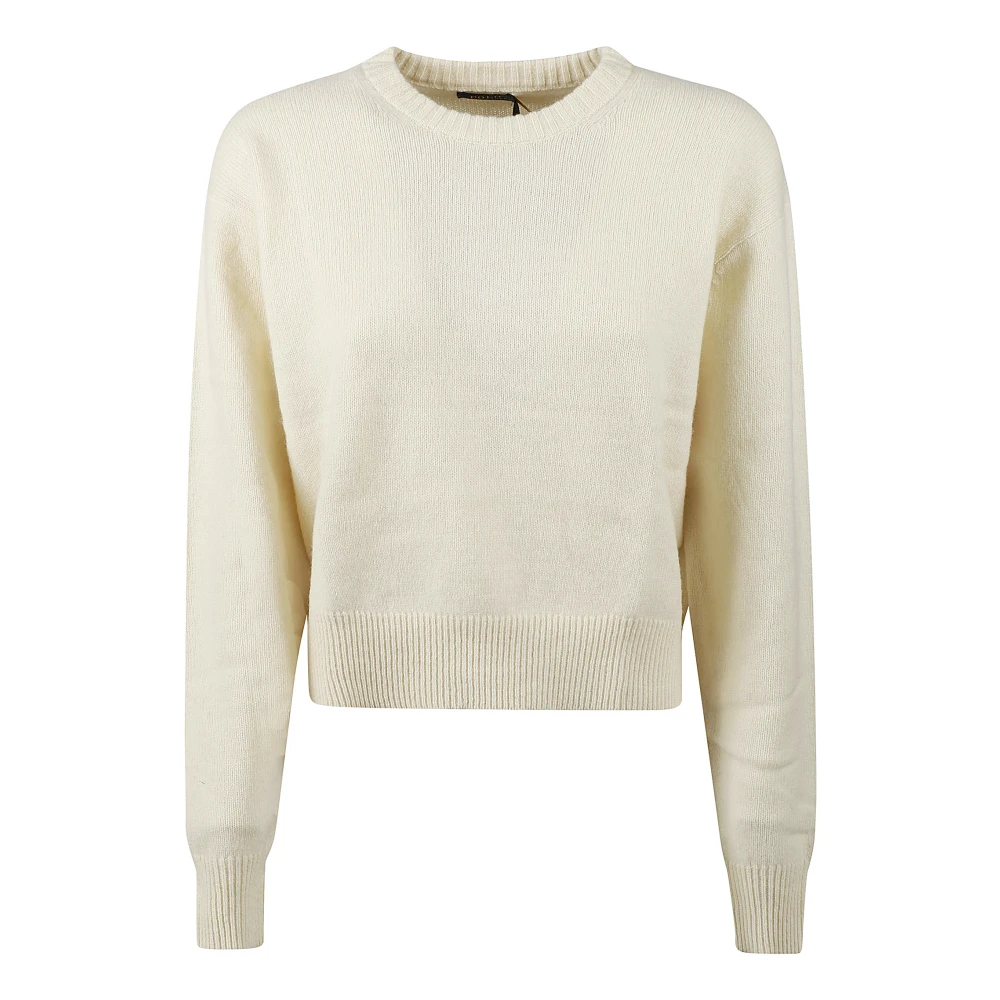 Ralph Lauren Comfortabele Gebreide Pullover Sweater Beige