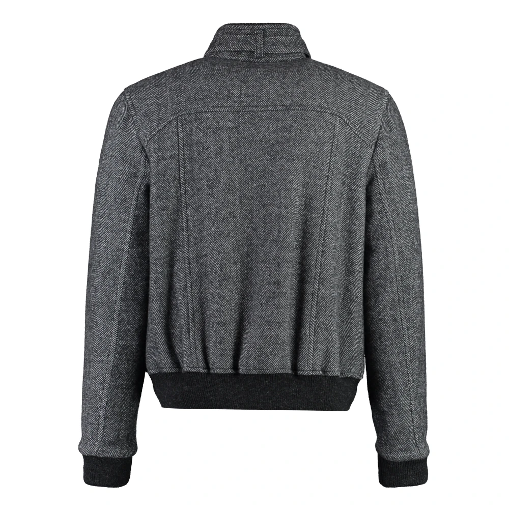 Isabel marant Peter Wool Bomber Jack Gray Heren