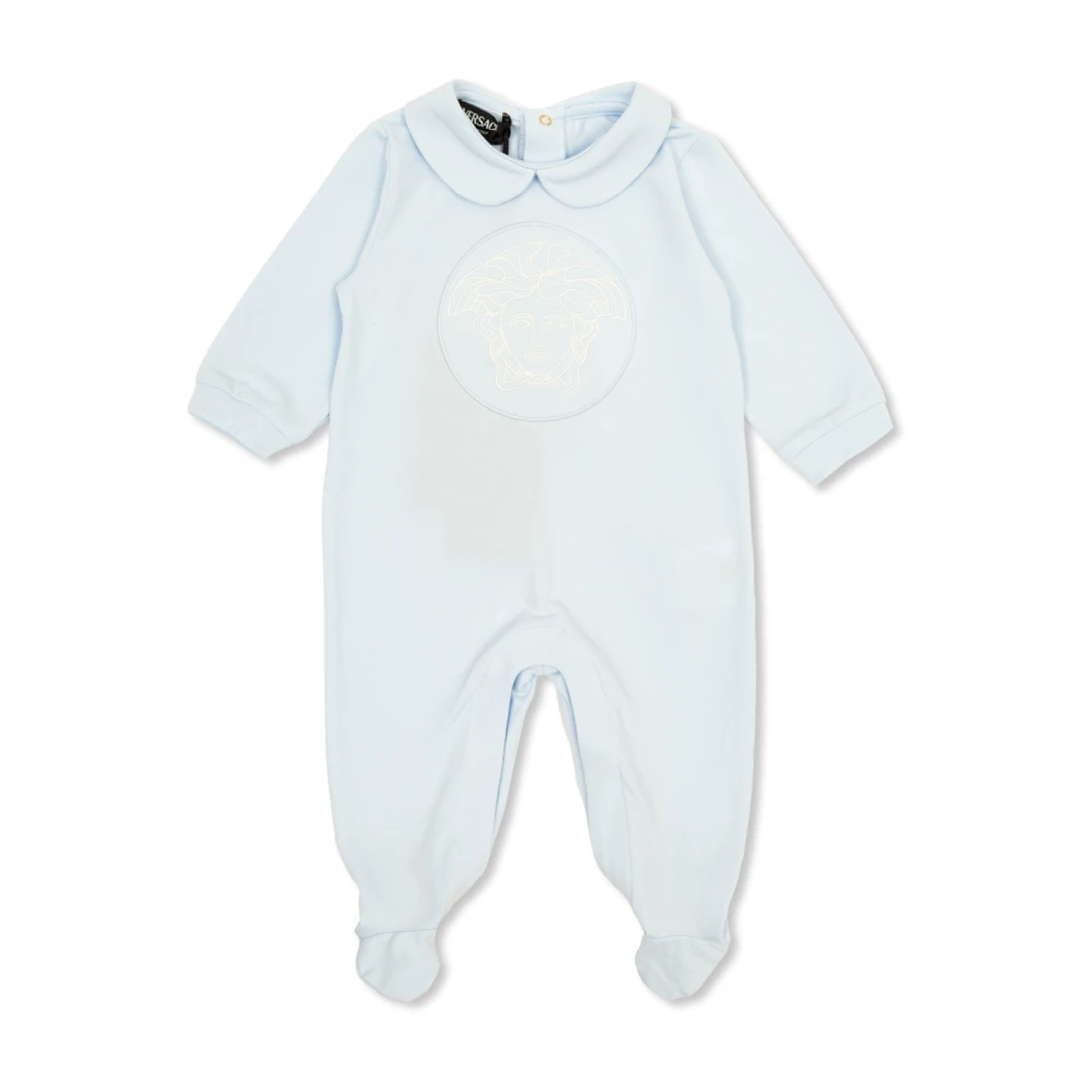 Versace Baby Onesie Blue, Unisex