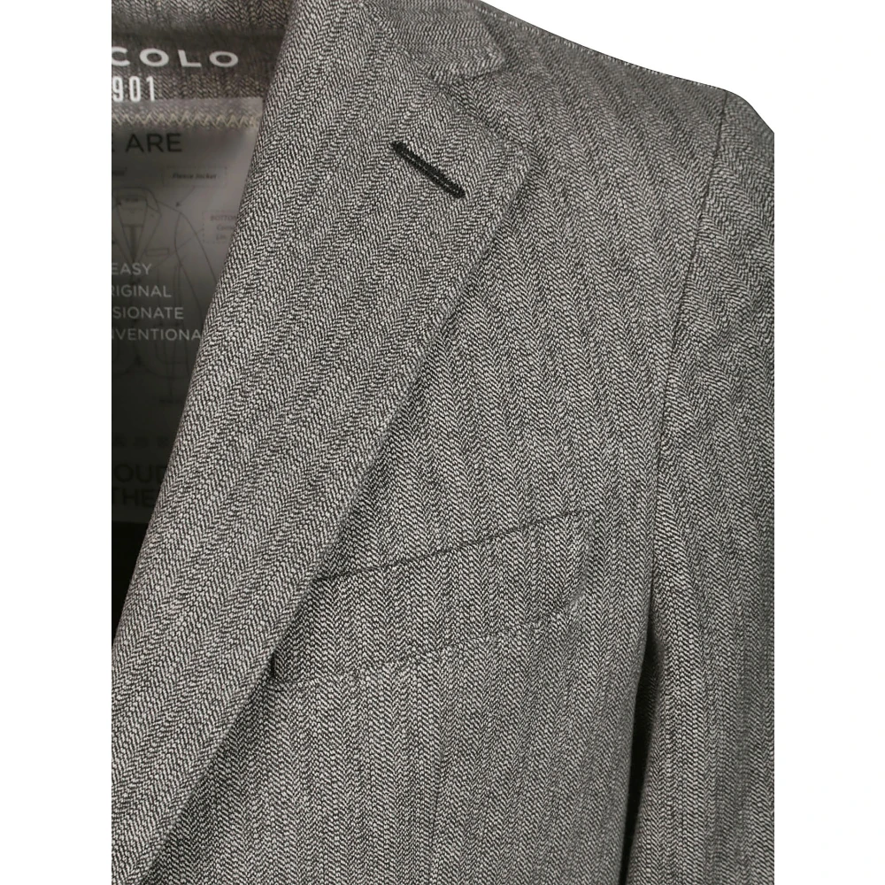 Circolo 1901 Gestructureerde Jas Gray Heren