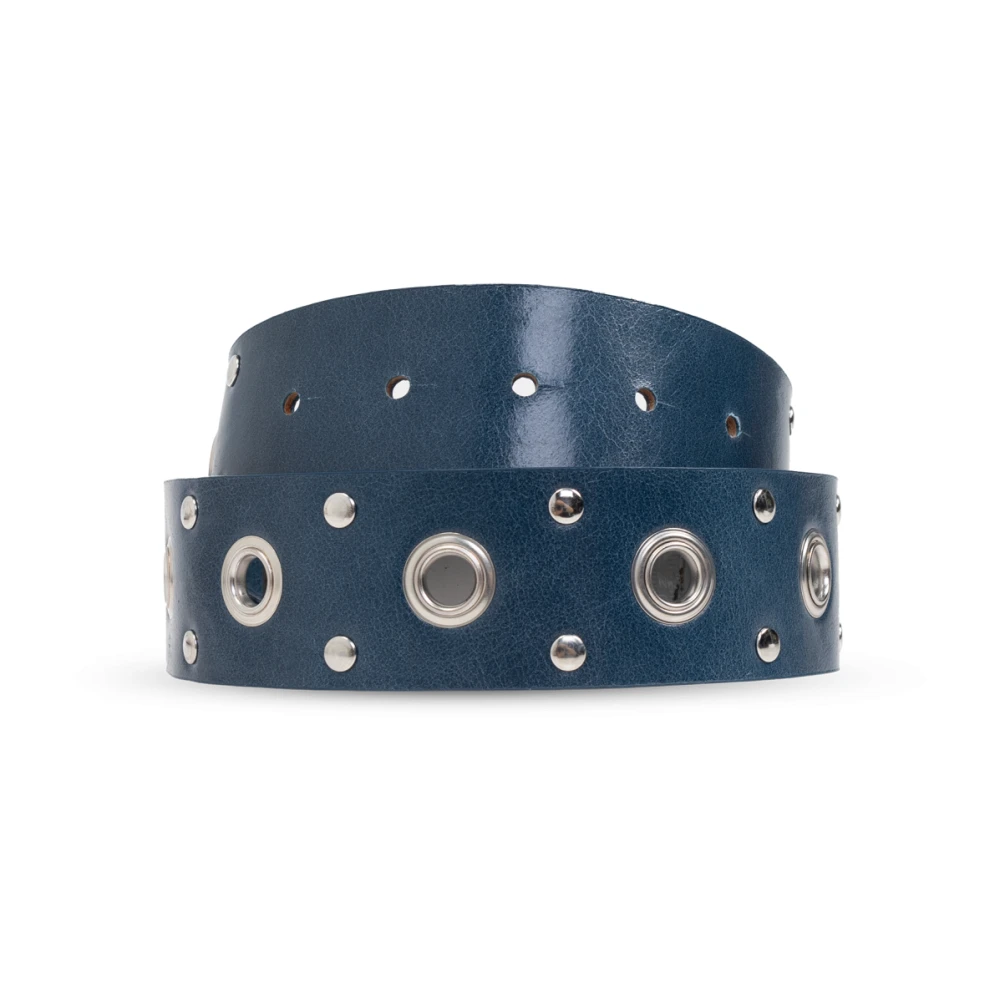 Dsquared2 Leren riem Blue Dames