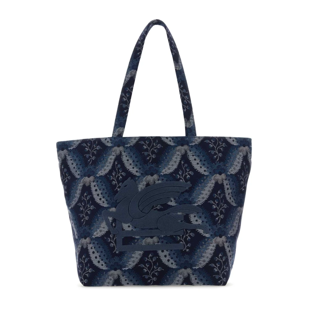 ETRO Tote Bags Blue Dames