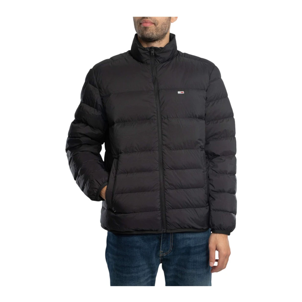 Tommy Jeans Korte Pufferjas Black Heren