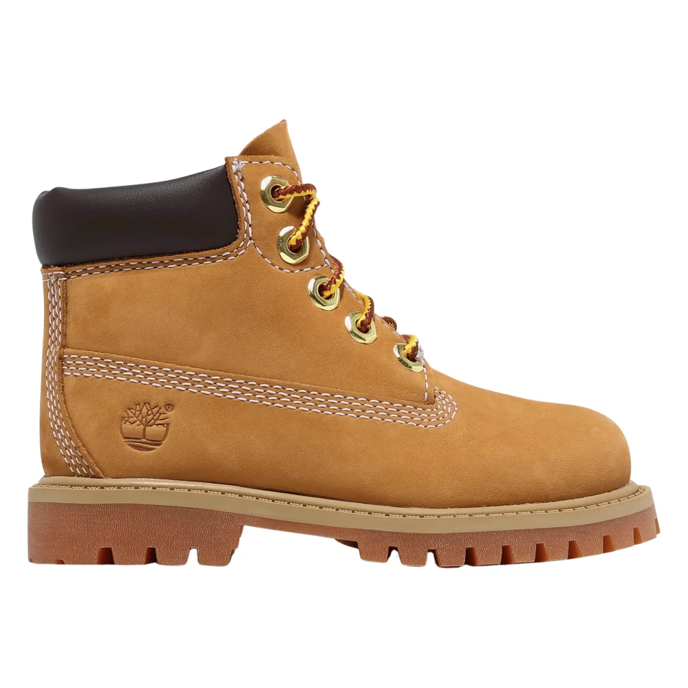 Timberland 6 Inch Lace-Up Waterproof Boots - Unisex - Kids Boots - Beige - 33 Eu - Kids