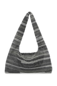 Mehrfarbige Strasshandtasche