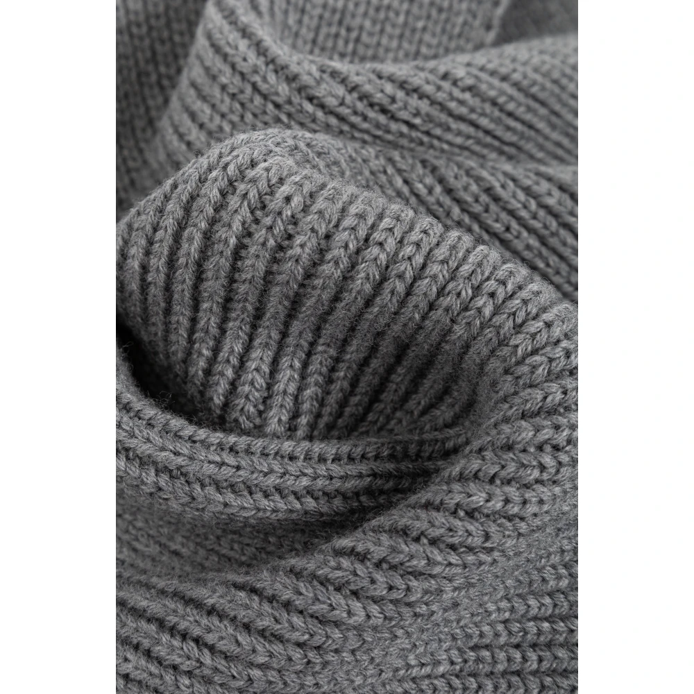 Versace Wollen sjaal Gray Heren