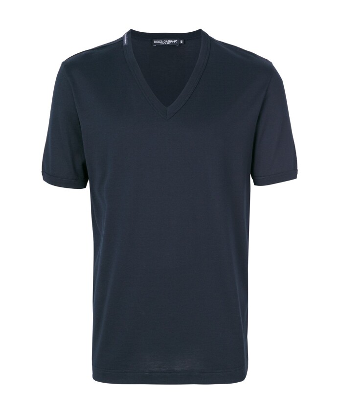 t-shirt-en-coton-bleu-a-col-en-v
