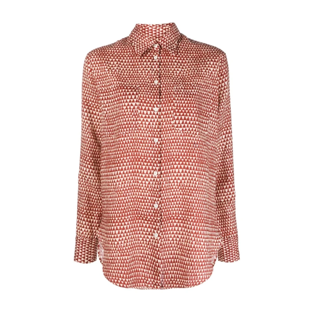 Massimo Alba Blouses & Shirts Red Dames