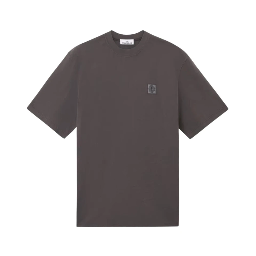 Stone Island Snygga T-shirts och Polos Gray, Herr