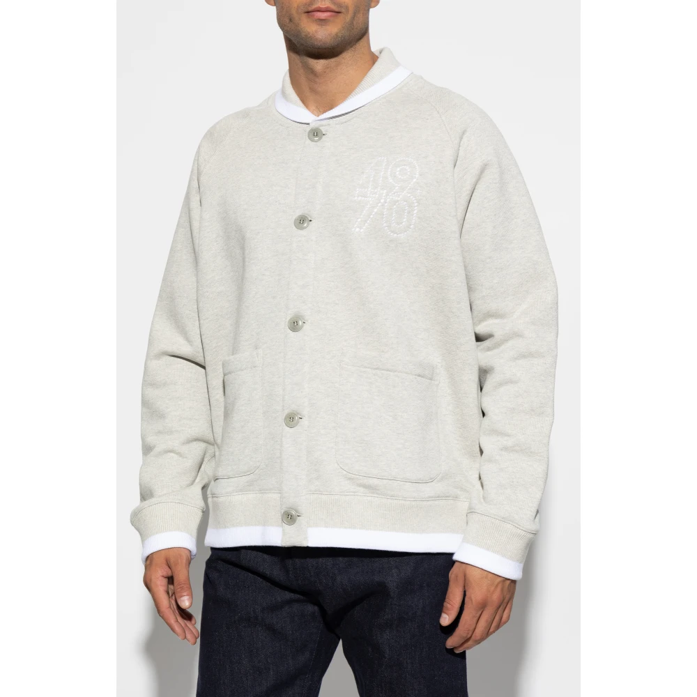 Kenzo Sweatshirt met kraag Gray Heren