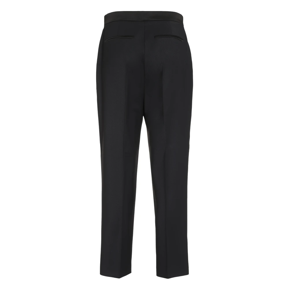 Hugo Boss Op maat gemaakte broek met achterzakken Black Dames