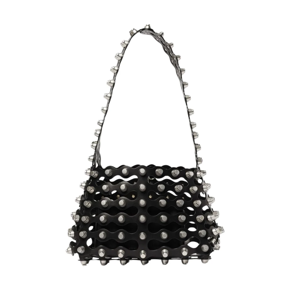 Alexander Wang Women's Black Studded Leather Crossbody Bag