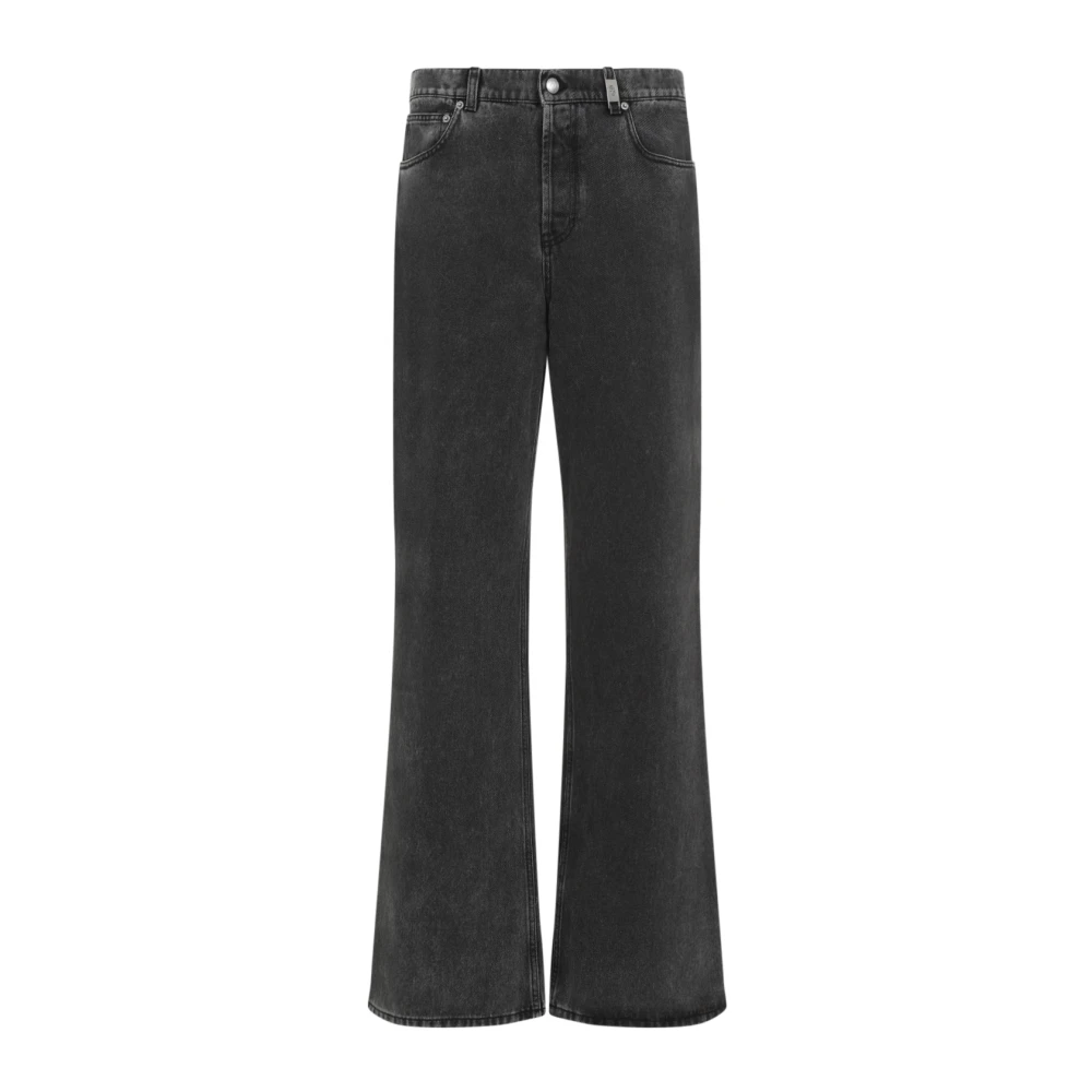 alexander mcqueen Zwarte Jeans voor Mannen Aw24 Black Heren