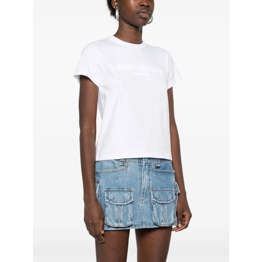 alexander wang Witte T-shirts & Polo's voor vrouwen White Dames