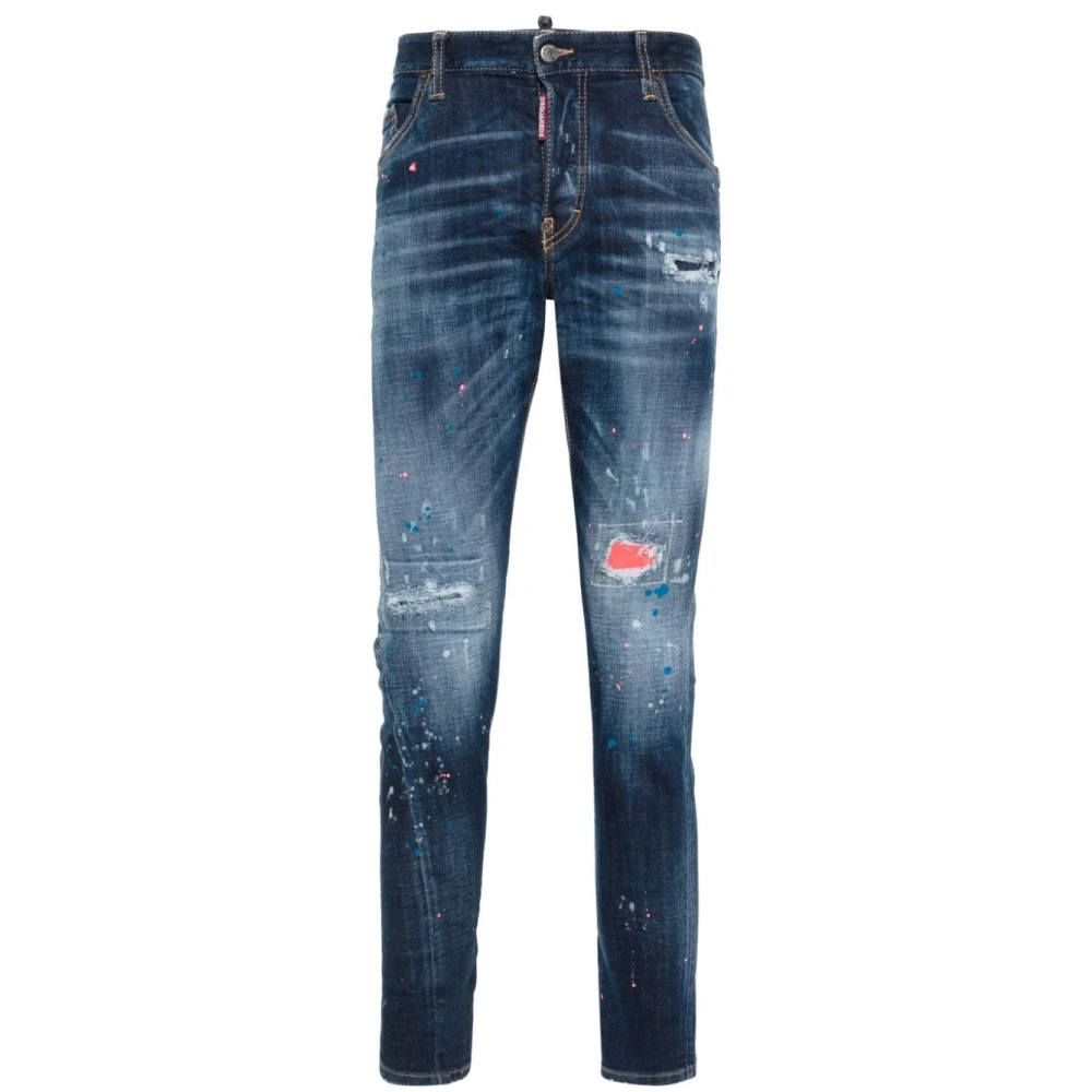 Dsquared2 Sexy Twist jeans Blue Heren