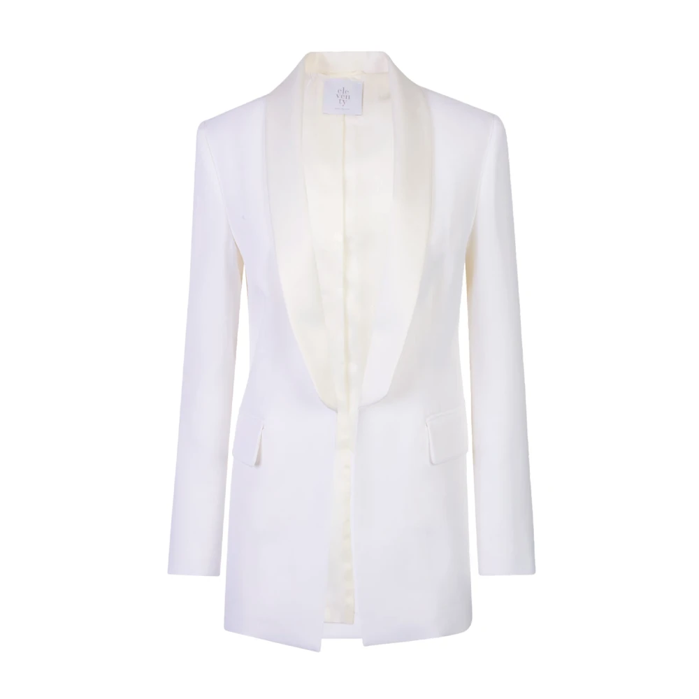 Eleventy Donna Bianco Giacche, M, New,