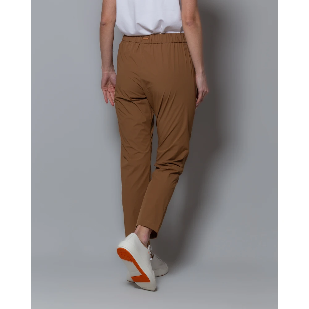 Herno Trousers Brown Dames