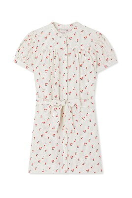 logo-print-bow-detail-dress