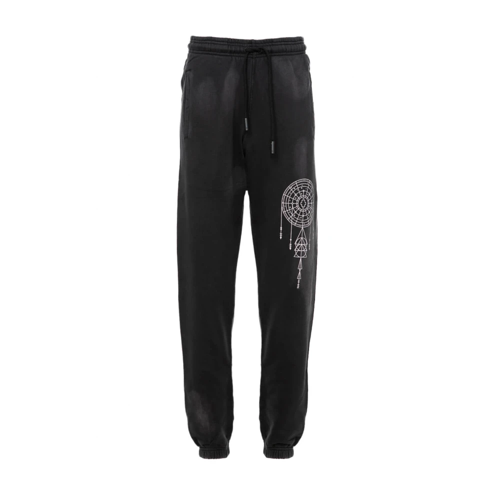 Marcelo Burlon FLE Broek Black Heren