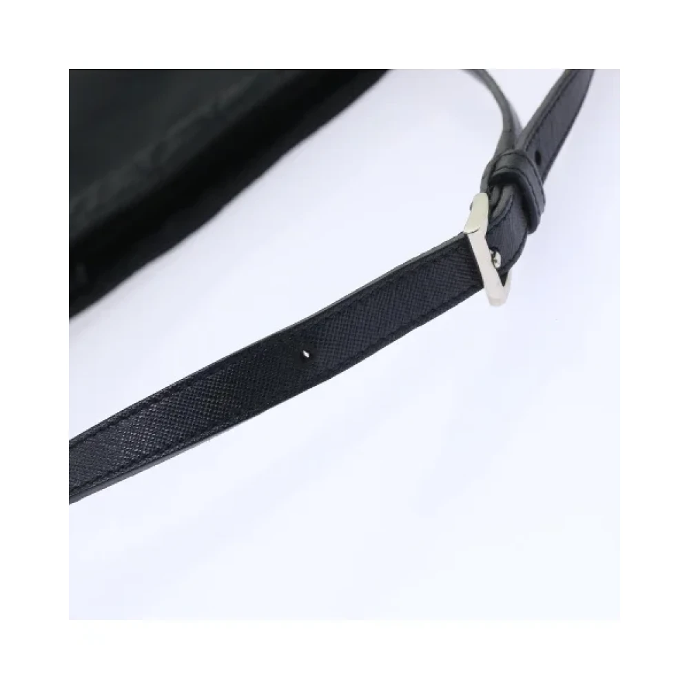 Prada Vintage Pre-owned Nylon prada-bags Black Dames