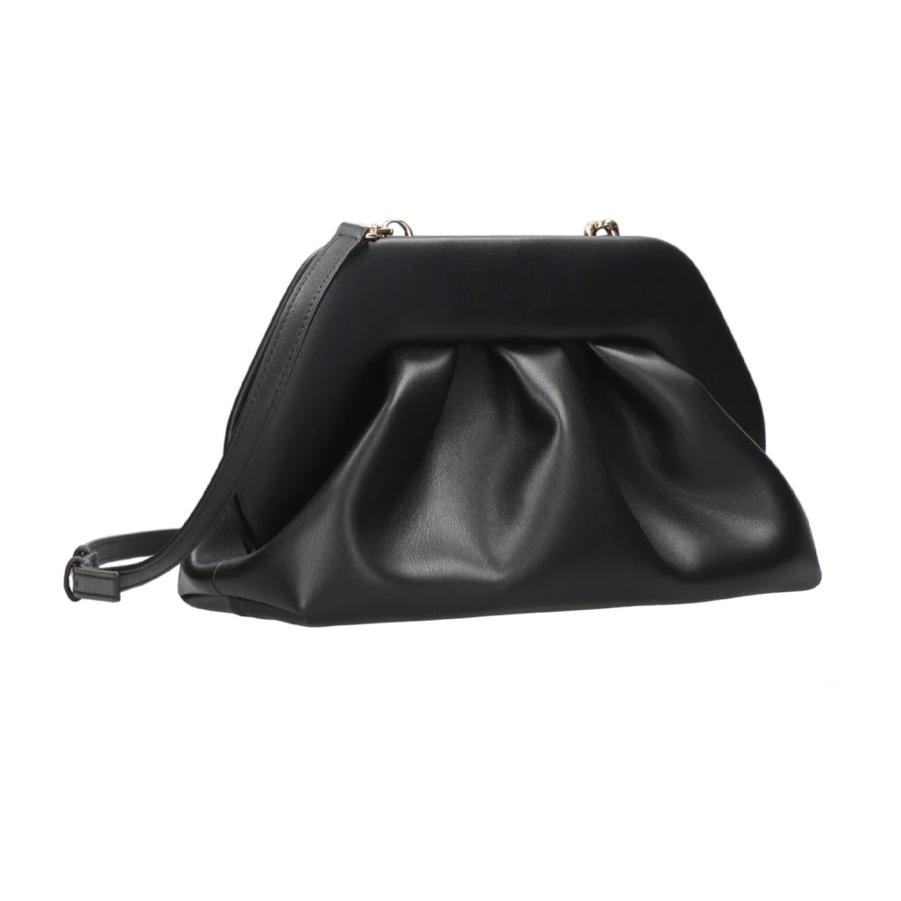 THEMOIRè Vegan Stof Clutch Tas Zwart Black Dames