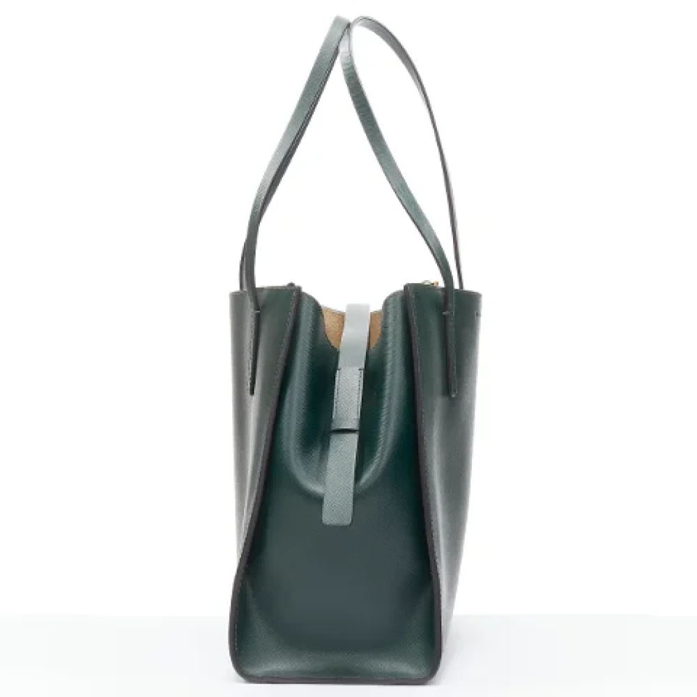 Marni Pre-owned Leather handbags Green Dames