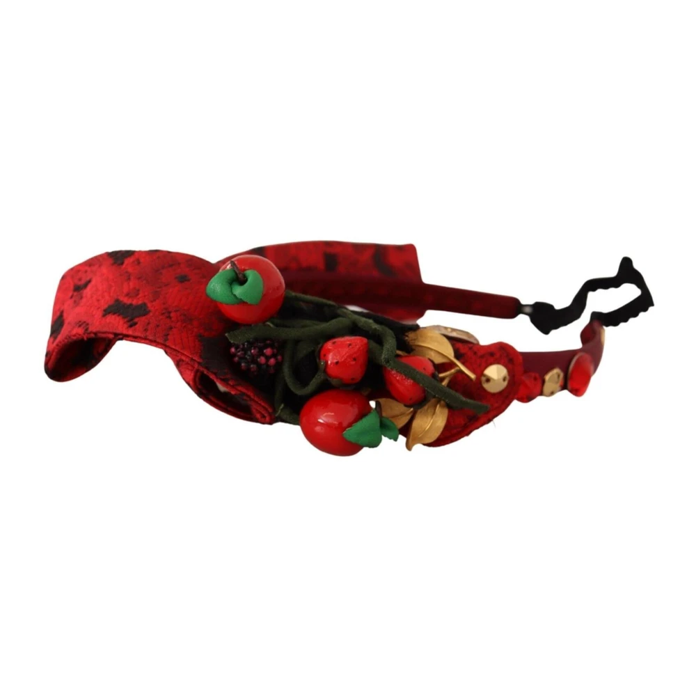 Dolce & Gabbana Donna Rosso Accessori, Taglia Unica, New,