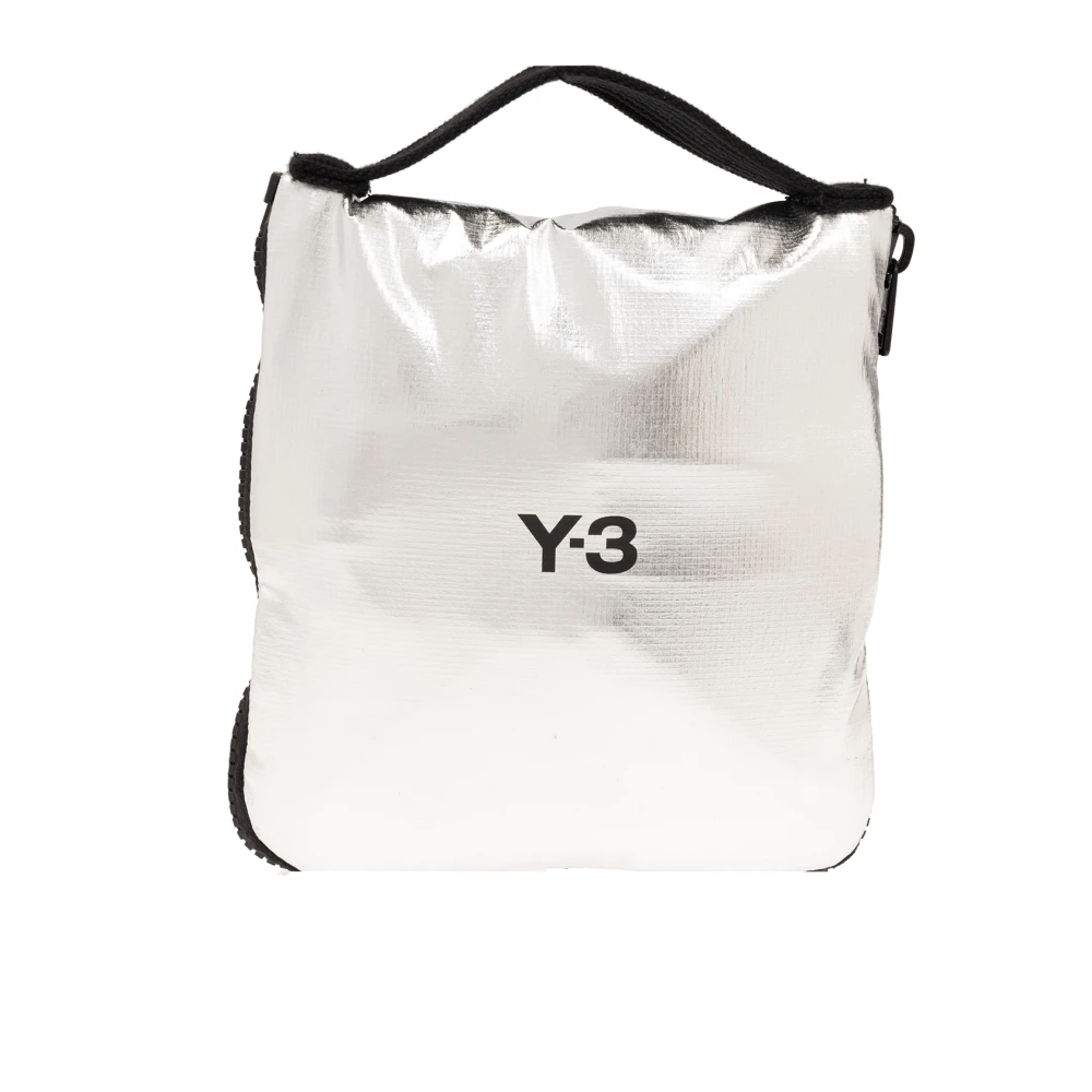Y-3 Shopper tas met logo Gray Unisex