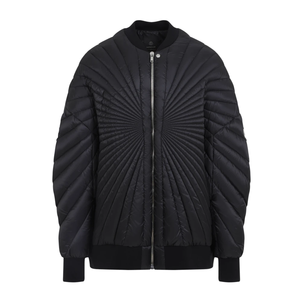 Moncler, Bomber Jackets, male, Black, M, Black Radiance Peter Jacket