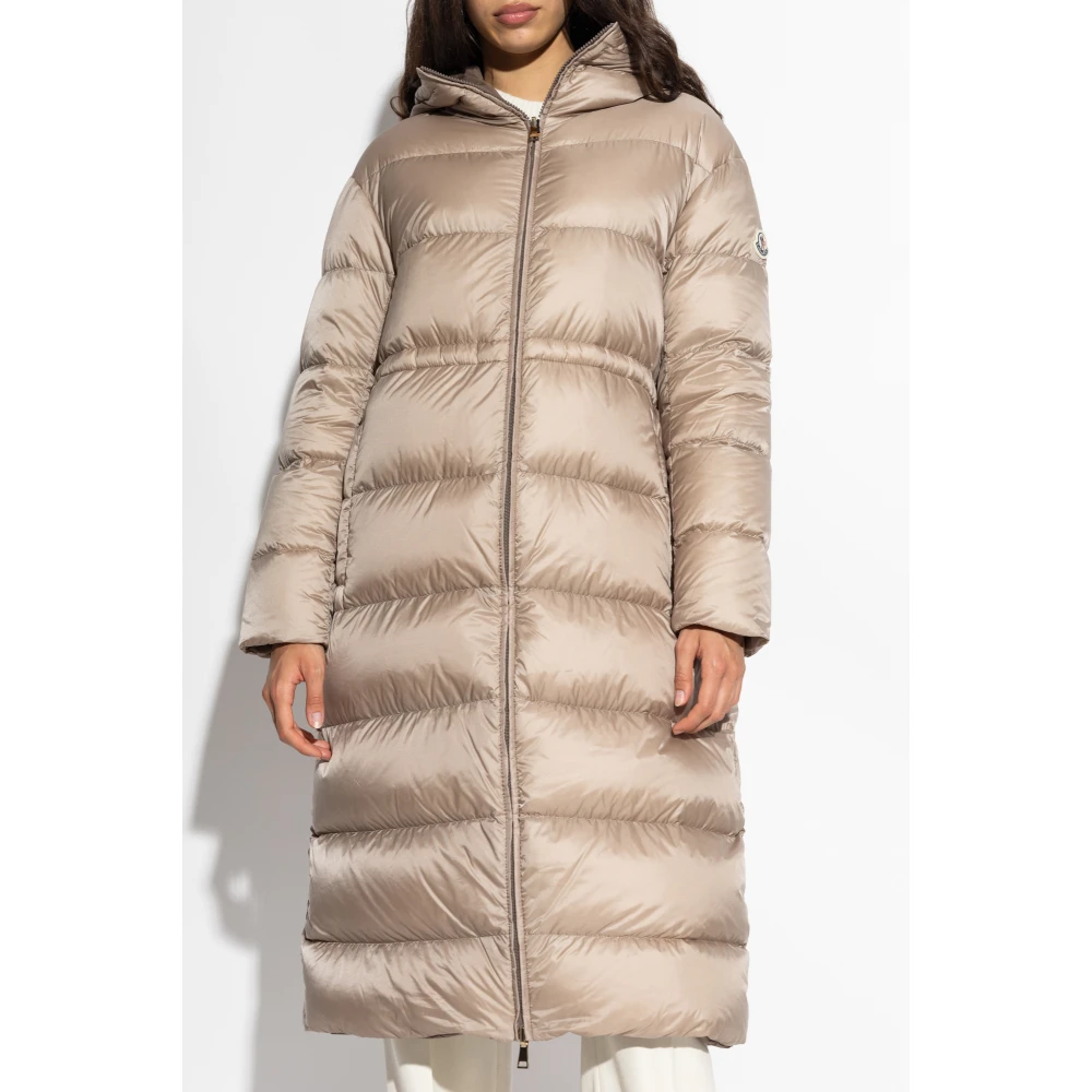 Moncler Reversibele Donsjas Boulogne Brown Dames