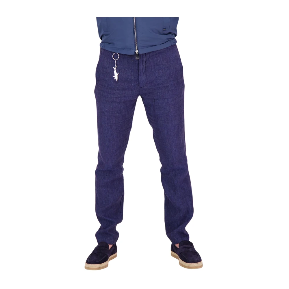 Trousers > Slim-fit Trousers - - Paul & Shark - Modalova