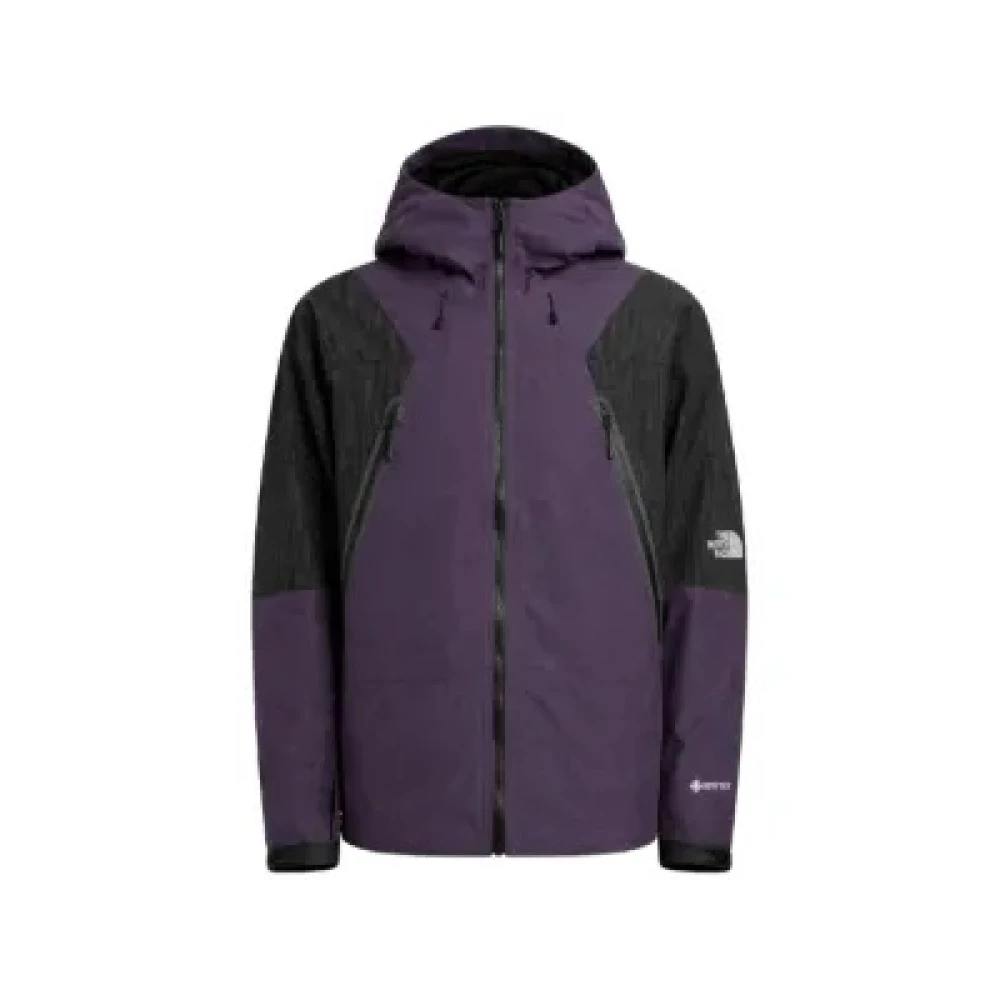 The North Face Men's Purple Windbreakers, M, Mountain Hooded Jacket
