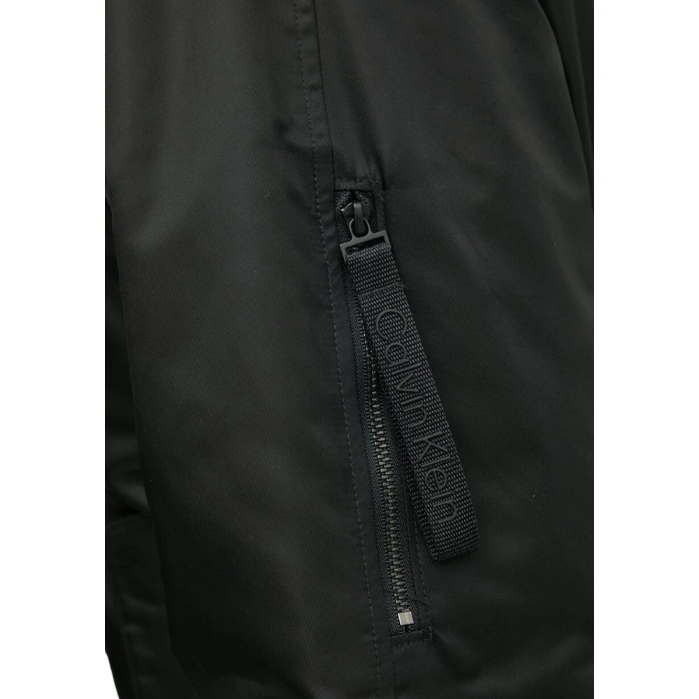 Calvin Klein Gewatteerde Hero Bomberjack in Zwart Black Heren