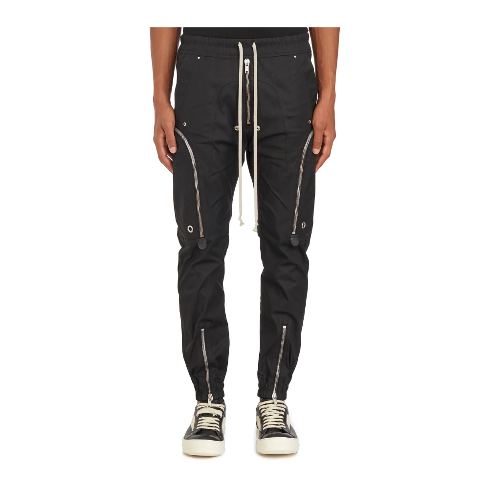 Rick Owens Cargo Zwarte Broek Black Heren