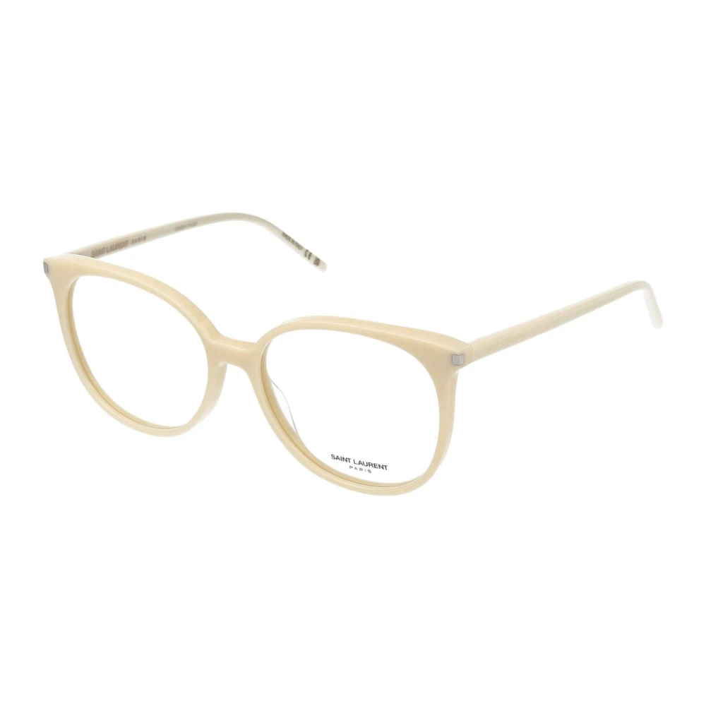 Saint Laurent Mode Glasögon SL 39 Beige, Dam