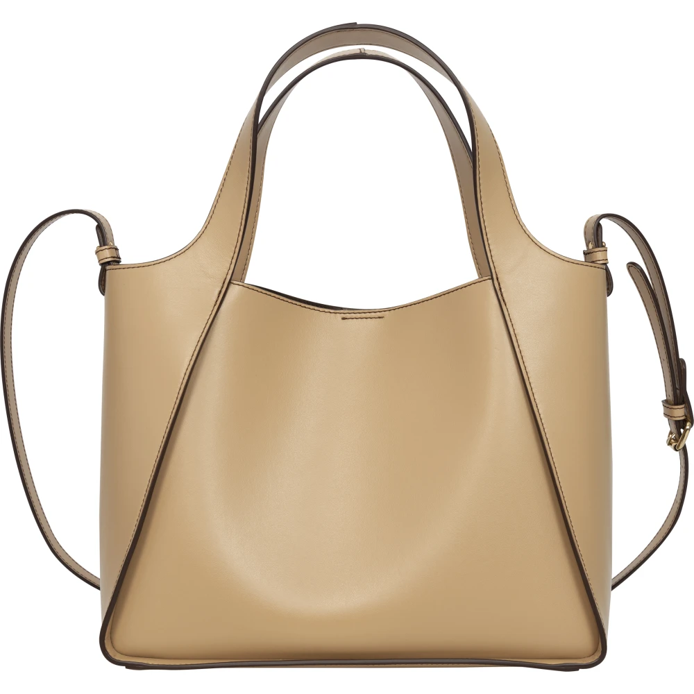 Stella Mccartney Alter Mat Crossbody Tas Fawn Brown Dames