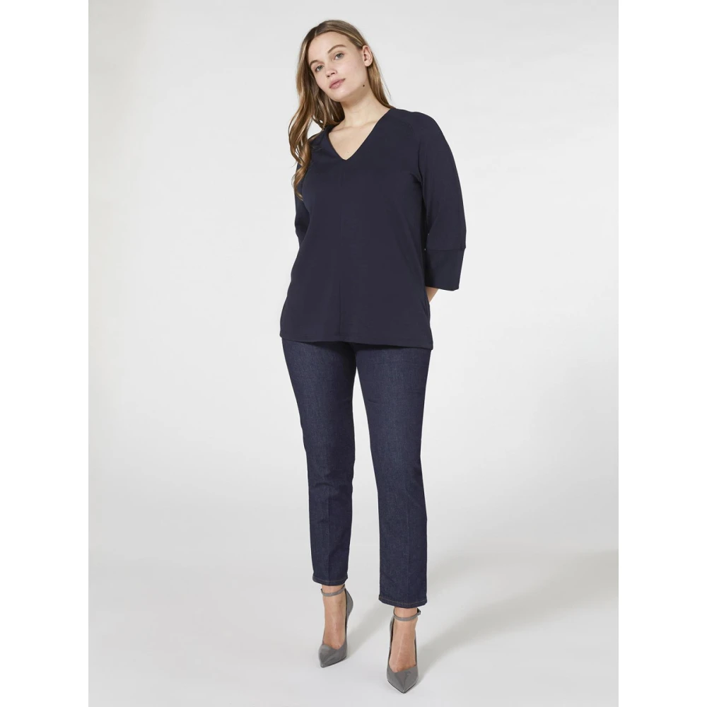 Elena Mirò Stijlvolle Shirt Blue Dames
