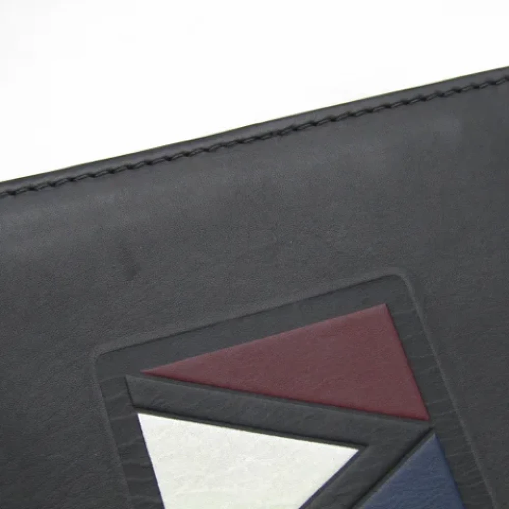 Louis Vuitton Vintage Pre-owned Leather wallets Black Heren