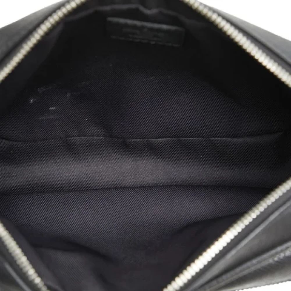 Louis Vuitton Vintage Pre-owned Canvas crossbody-bags Black Dames