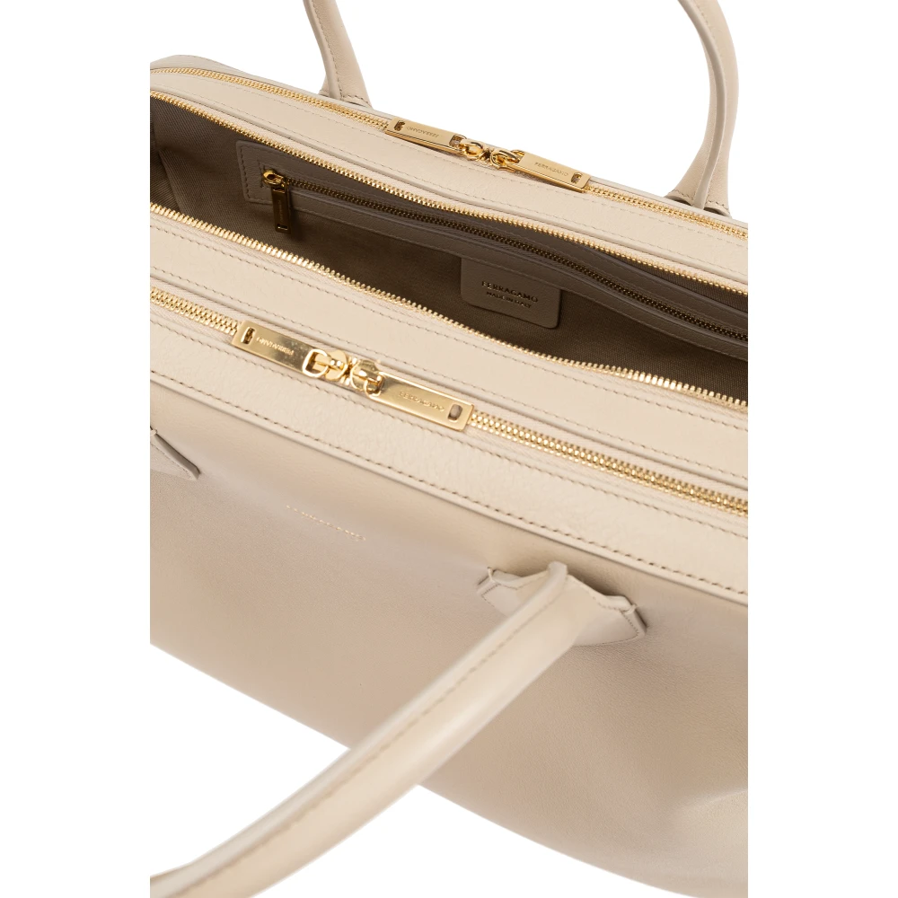 Salvatore Ferragamo Handtas Beige Dames