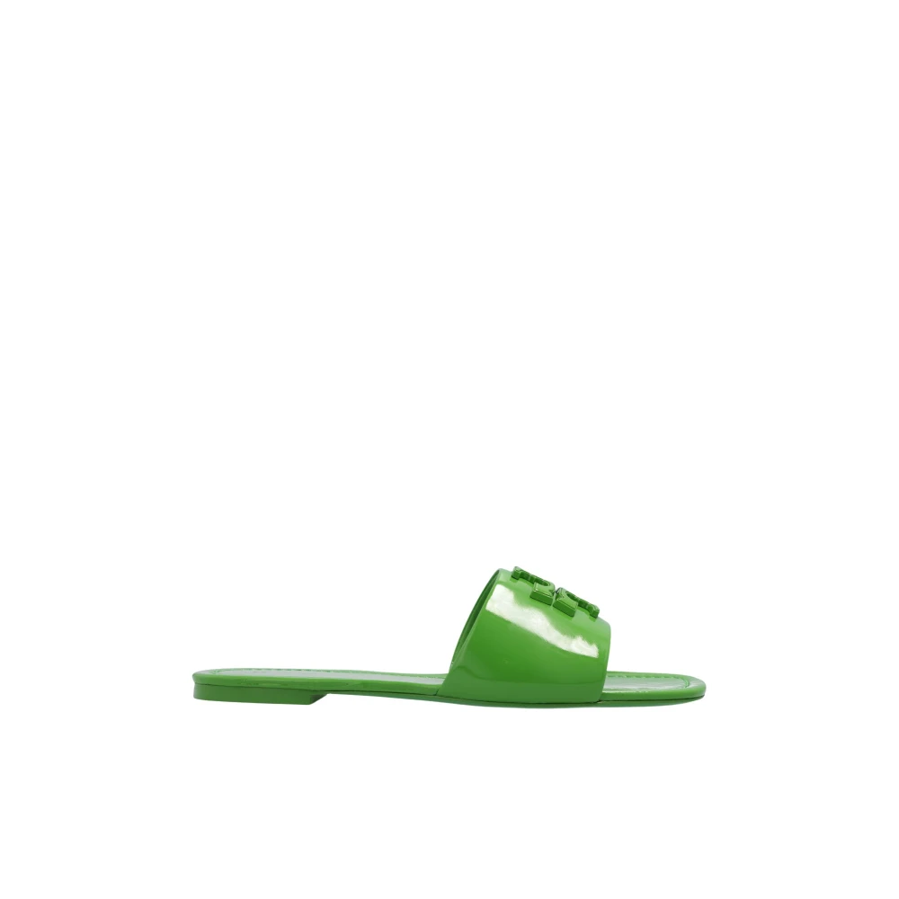 Tory Burch ‘Eleanor’ slides Green, Dam