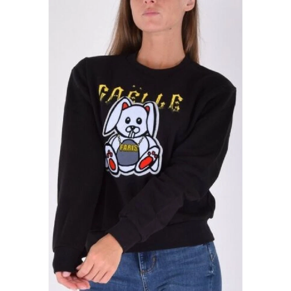 Gaëlle Paris Sweatshirt Black Dames