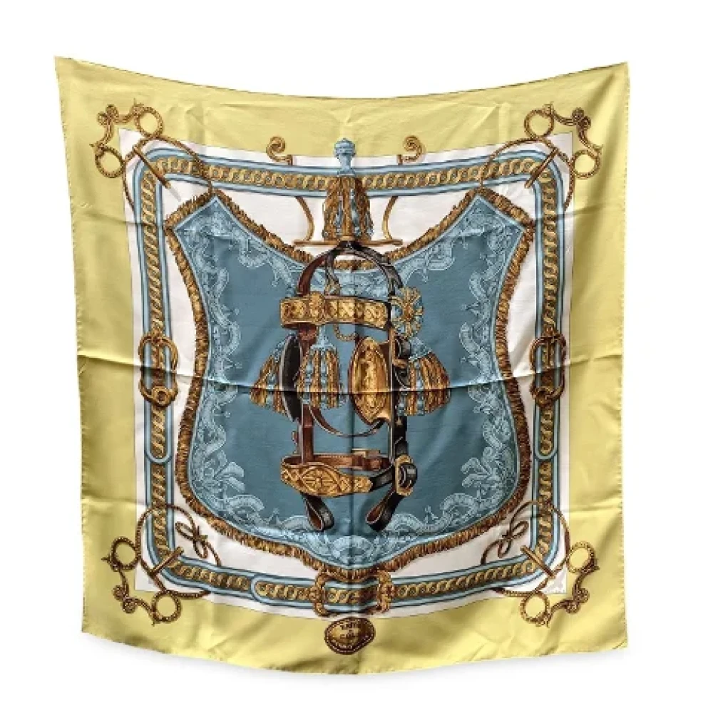 Pre-owned > Pre-owned Accessories > Pre-owned Scarves - - Hermès Vintage - Modalova