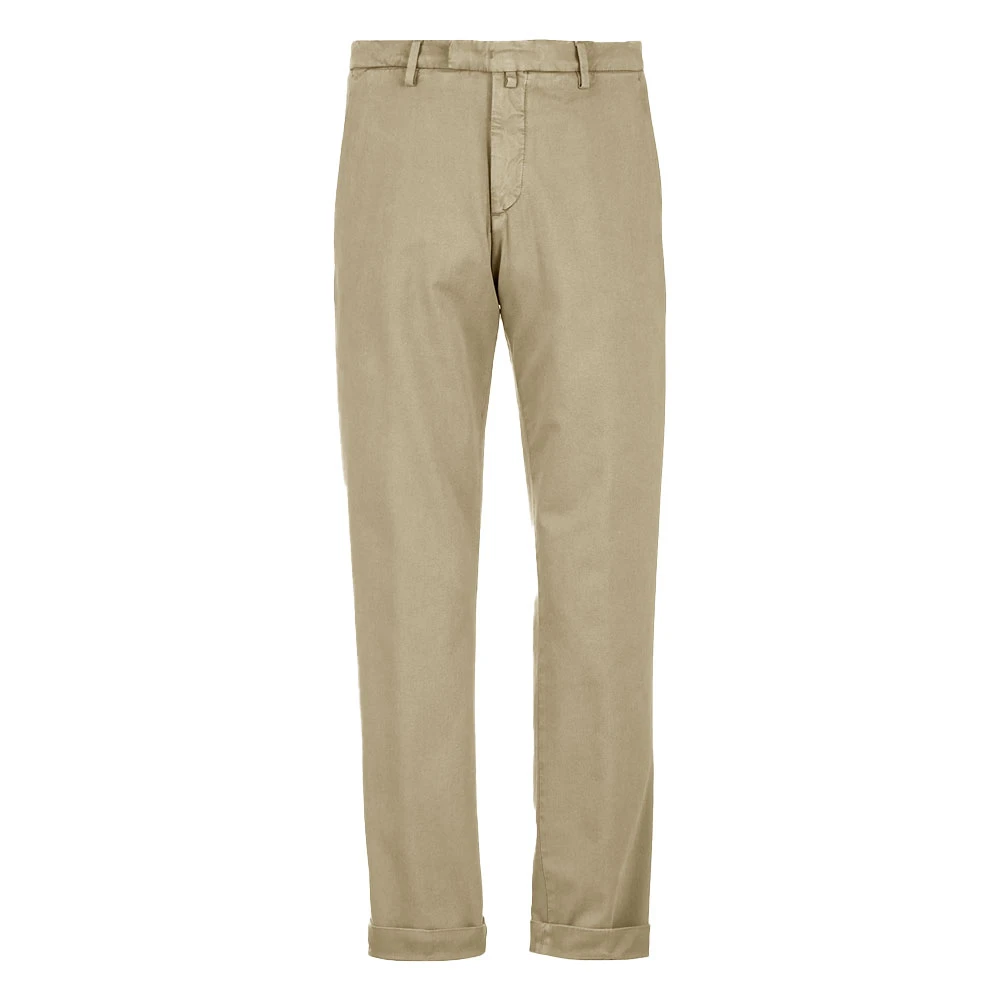 Briglia Klassieke Zand Chinos Slim Fit Beige Heren