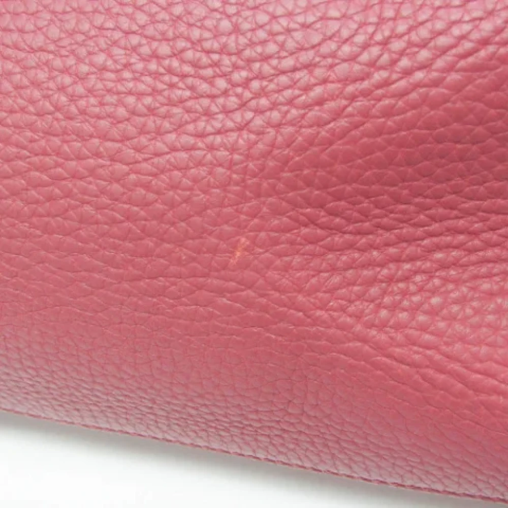 Gucci Vintage Pre-owned Leather gucci-bags Pink Dames