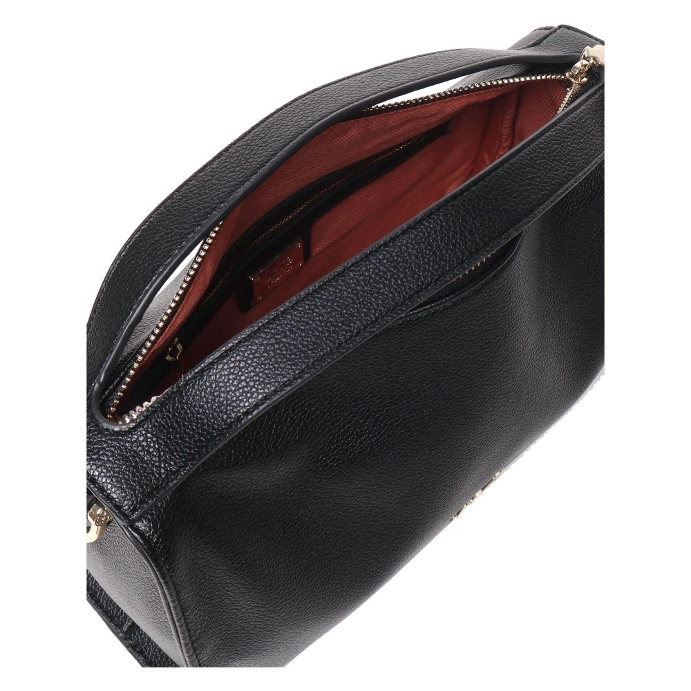 V73 Anne Schoudertas Zwart Ecoleer Flap Black Dames